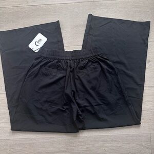 Zyia Black Montmartre Wide Leg Pants